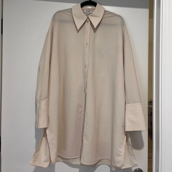 COS Oversized Button Down Blouse - Picture 1 of 11